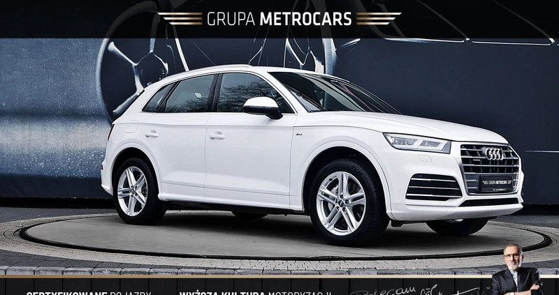 Audi Q5 cena 139898 przebieg: 159884, rok produkcji 2020 z Bytów małe 631